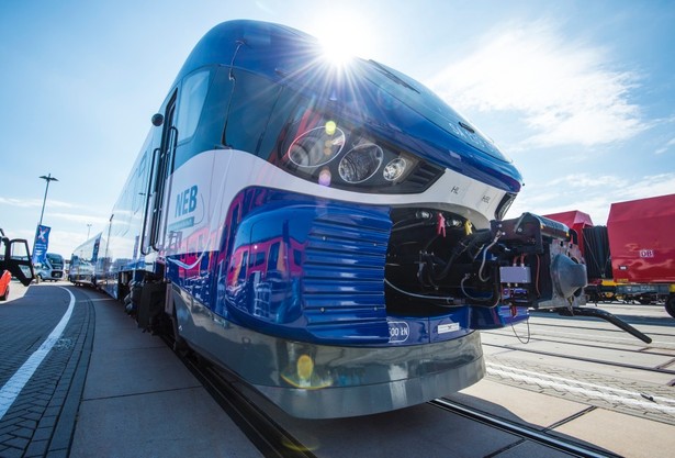 Pociąg Link, Pesa w czasie targów kolejowych Innotrans w Berlinie