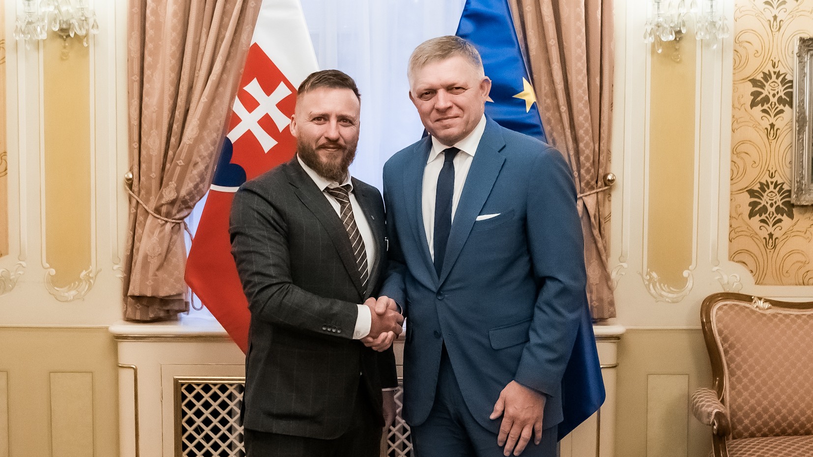 Peter Kotlár a Robert Fico