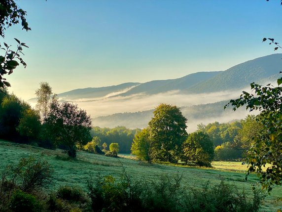 Bieszczady o poranku