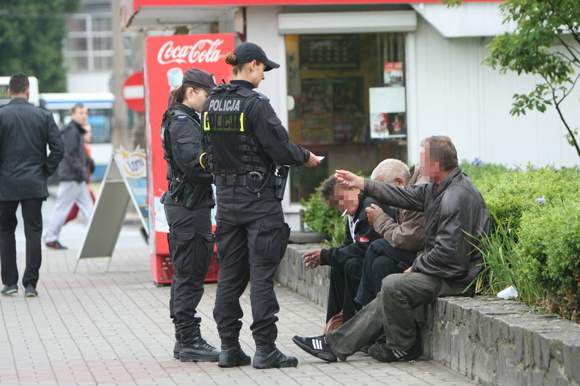 patrol policji w Gdyni