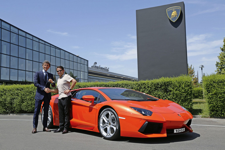 Lamborghini Aventador jak ciepłe bułeczki