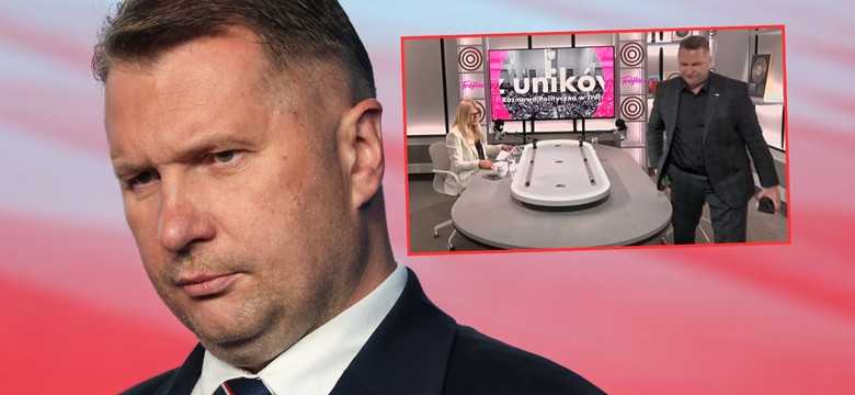 Przemysław Czarnek wyszedł ze studia po kłótni z dziennikarką. "To było obrzydliwe"