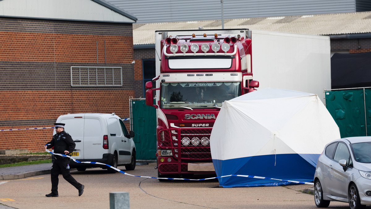 Wielka Brytania: 39 ciał w ciężarówce. Aresztowania w Wietnamie