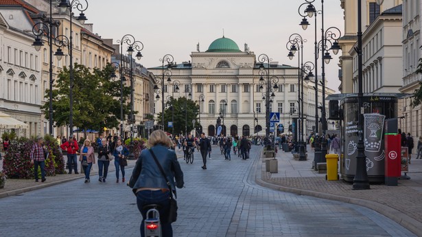 Krakowskie Przedmieście w Warszawie