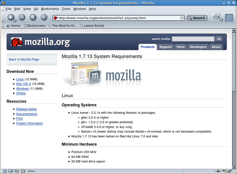 Mozilla (Application Suite) - 1998