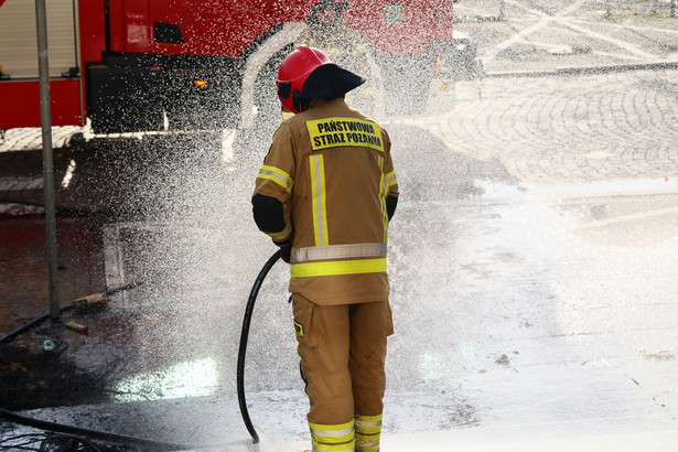 19-latek chciał podgrzać zapalniczką flamaster. Przypadkowo spalił zabytkową willę