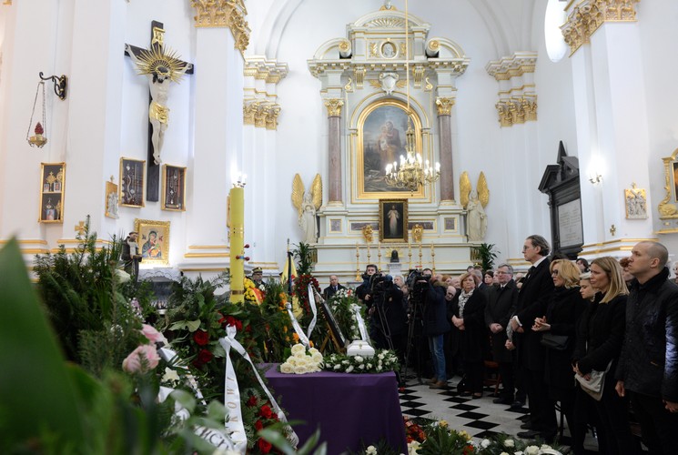 POGRZEB WOJCIECHA MŁYNARSKIEGO