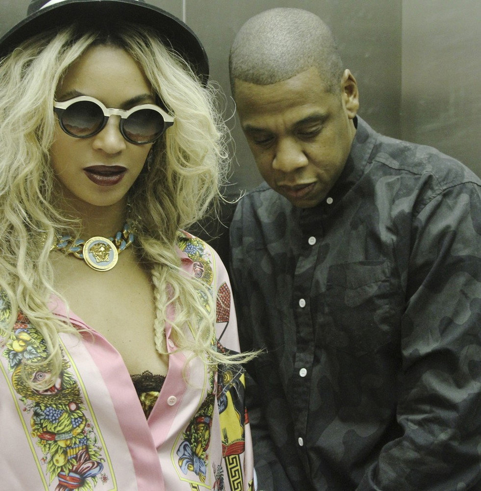 Beyonce z mężem Jayem-Z