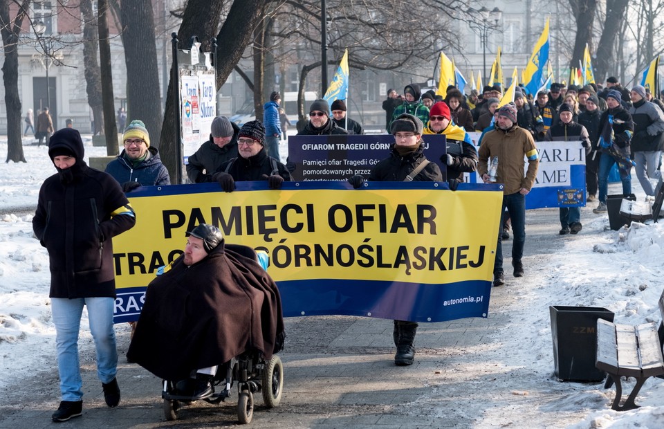 KATOWICE MARSZ PAMIĘCI O ZGODZIE (uczestnicy marszu)