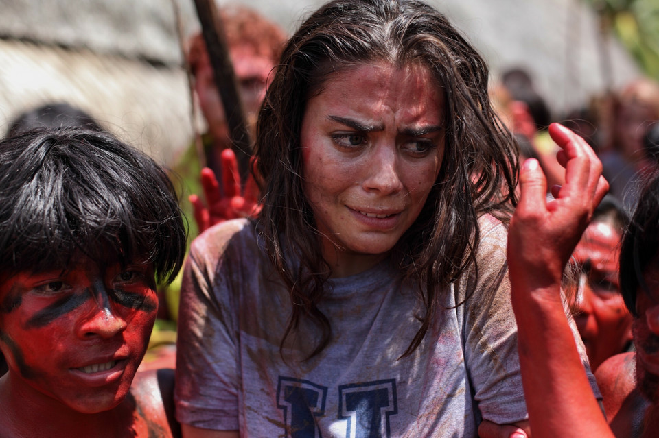 Lorenza Izzo została porwana przez rwącą rzekę