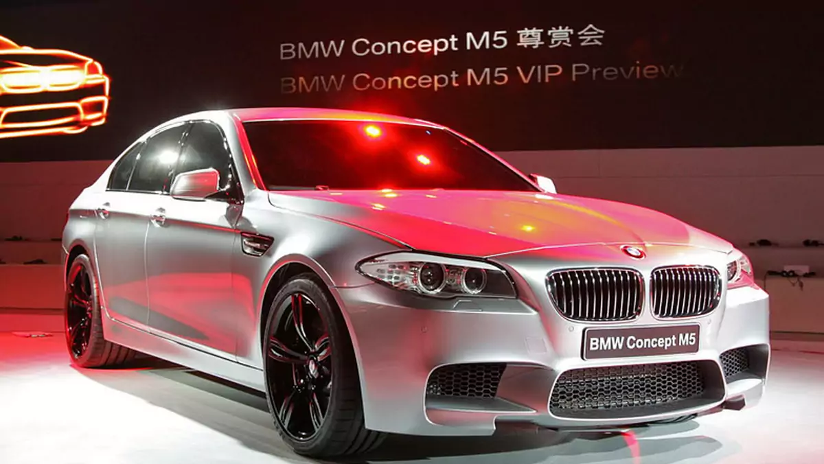 BMW Concept M5 zapowiedzią wersji seryjnej
