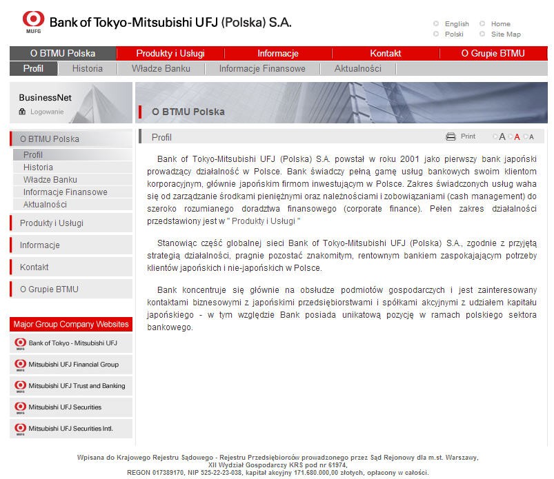 Bank of Tokyo-Mitsubishi UFJ Polska