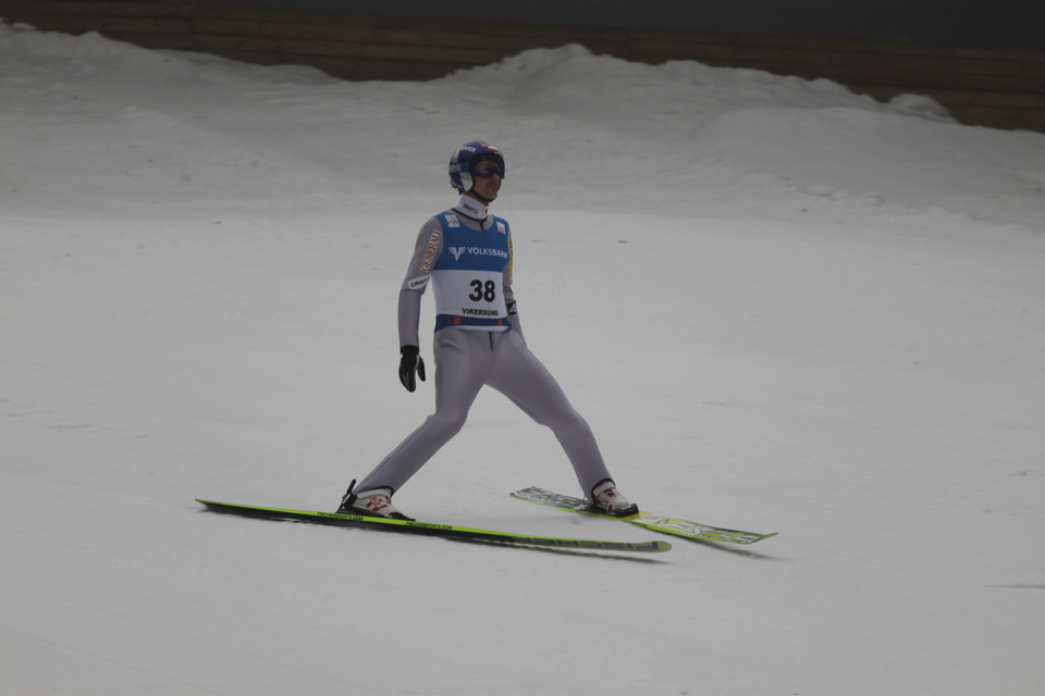 Trening Adama Małysza w Wiśle