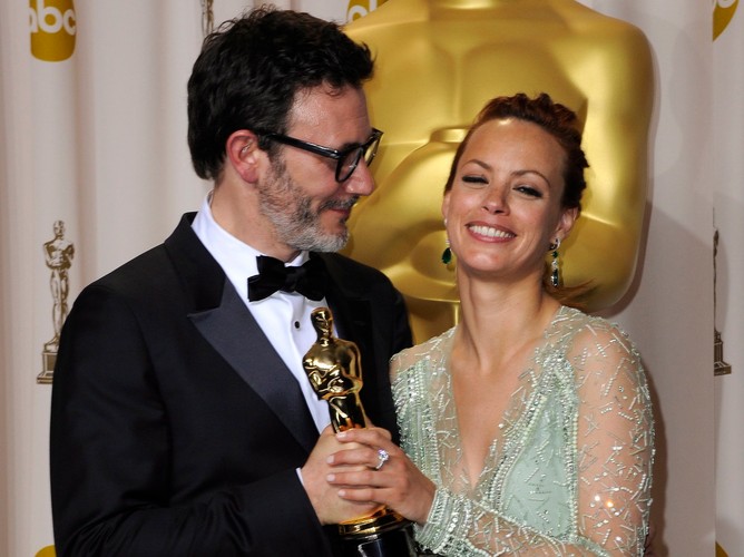 Michel Hazanavicius z żoną i gwiazdą 'Artysty' – Bérénice Bejo