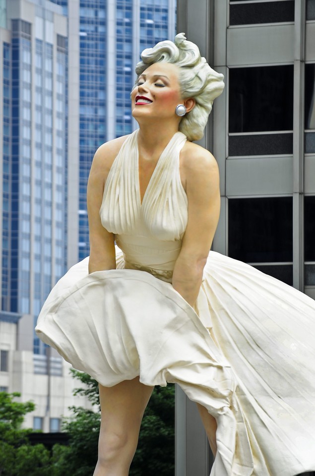 8-metrowa Marilyn Monroe