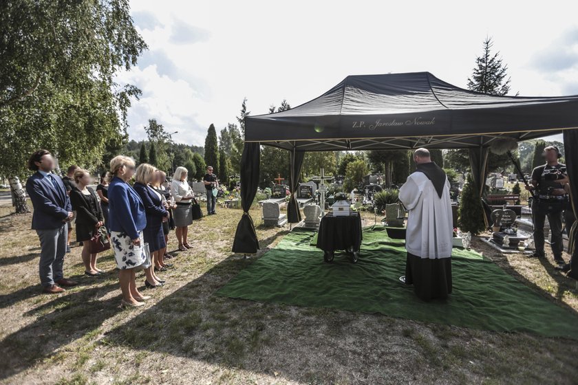 Ostatnie pożegnanie zabitego maluszka