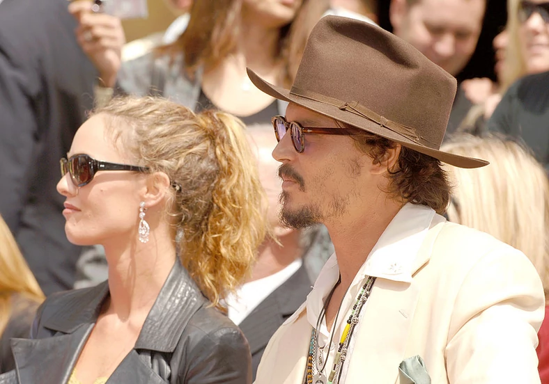 Vanessa Paradis i Johnny Depp w 2005 r.
