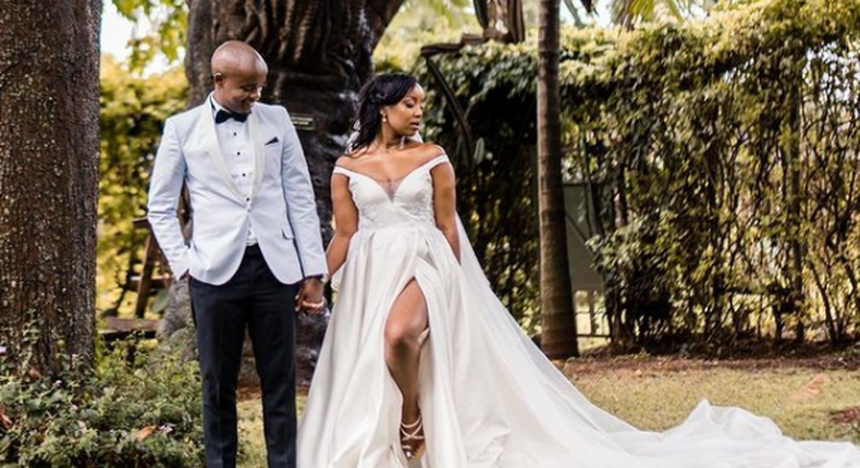 Gospel singer and male stylist Ben Cyco weds longtime girlfriend Wanjiru Njiru [PHOTOS: Ciku Nyawira]