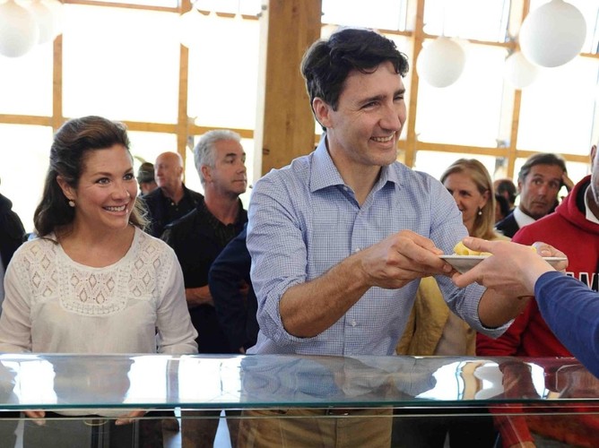 Justin Trudeau i Sophie Grégoire-Trudeau