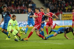 Liga niemiecka: Pierwsza w sezonie porażka Bayernu. Lewandowski bez gola