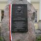 Lech Kaczyński poległ tablica