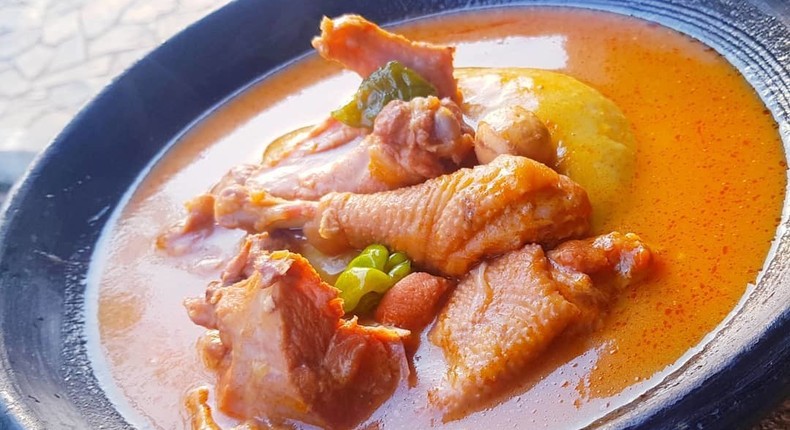 Fufu and light soup