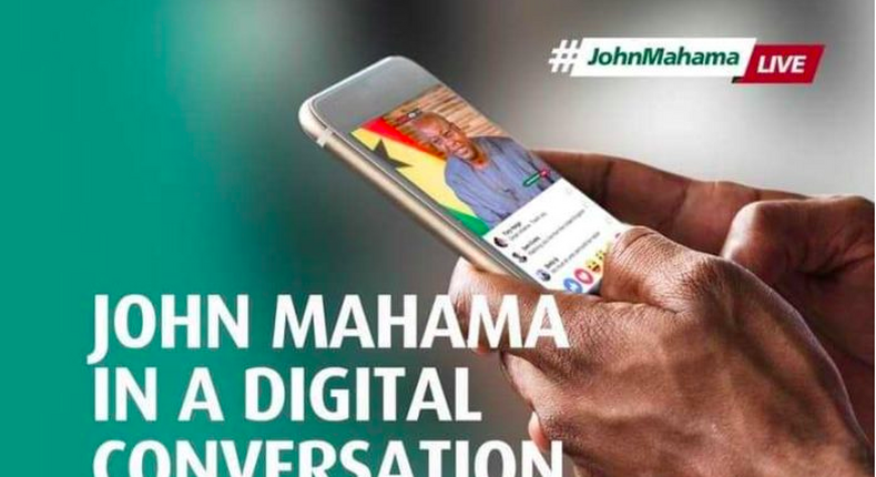 Mahama holds Digital Conversation on #COVID-19