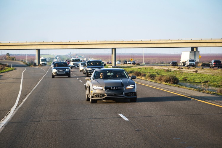 Audi A7 piloted driving concept