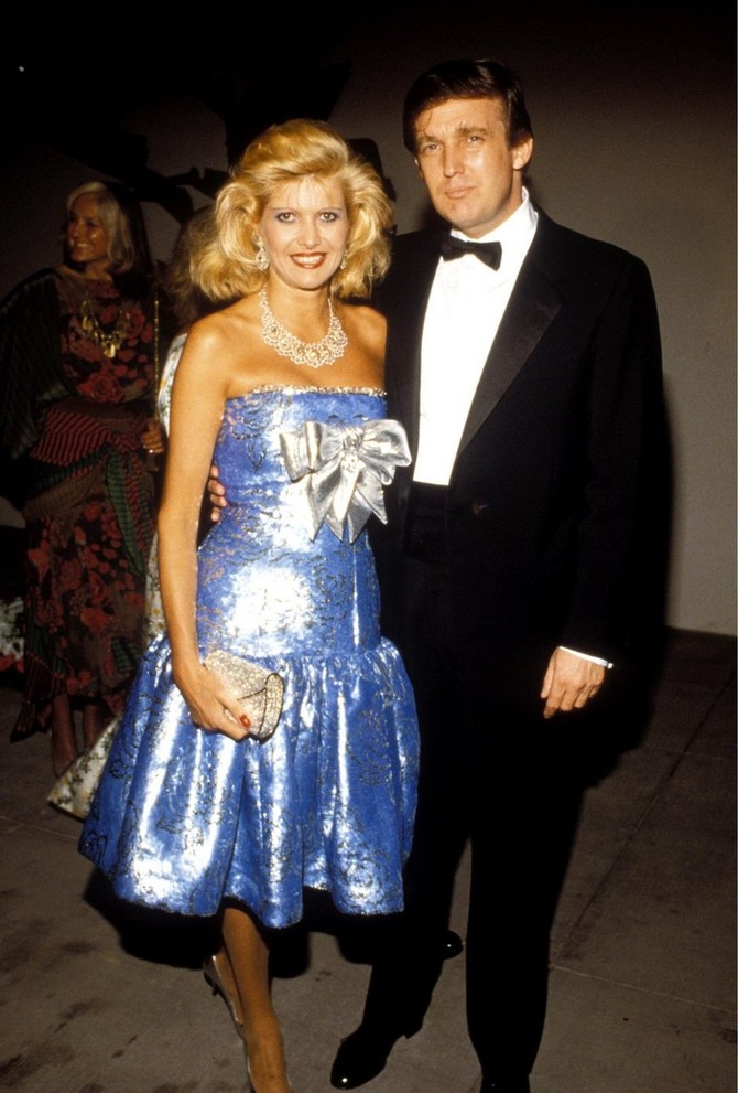 Ivana i Donald Tramp foto:  MediaPunch Inc / Alamy / Alamy