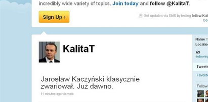 Kaczyński zwariował! Palikot? NIE!