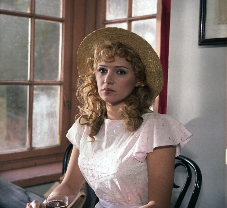Sylwia Wysocka w filmie "Gorzka miłość" (1989 r.)
