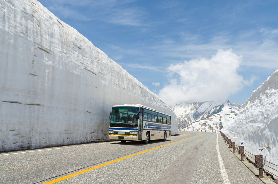 Droga Tateyama Kurobe Alpine Route "Dach Japonii"