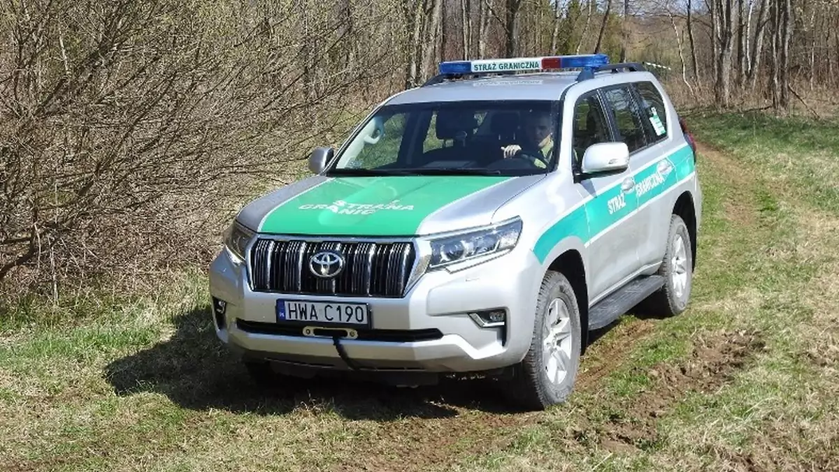 Toyota Land Cruiser Straży Granicznej