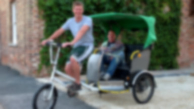 World Rickshaw Taxi - Luke Parry rusza na wyprawę dookoła świata na rikszy rowerowej