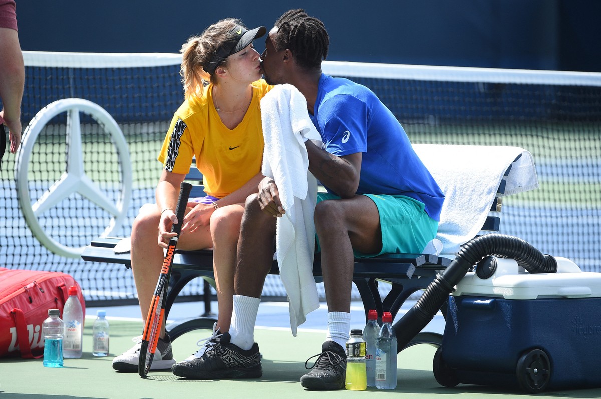 Jelina Switolina i Gael Monfils