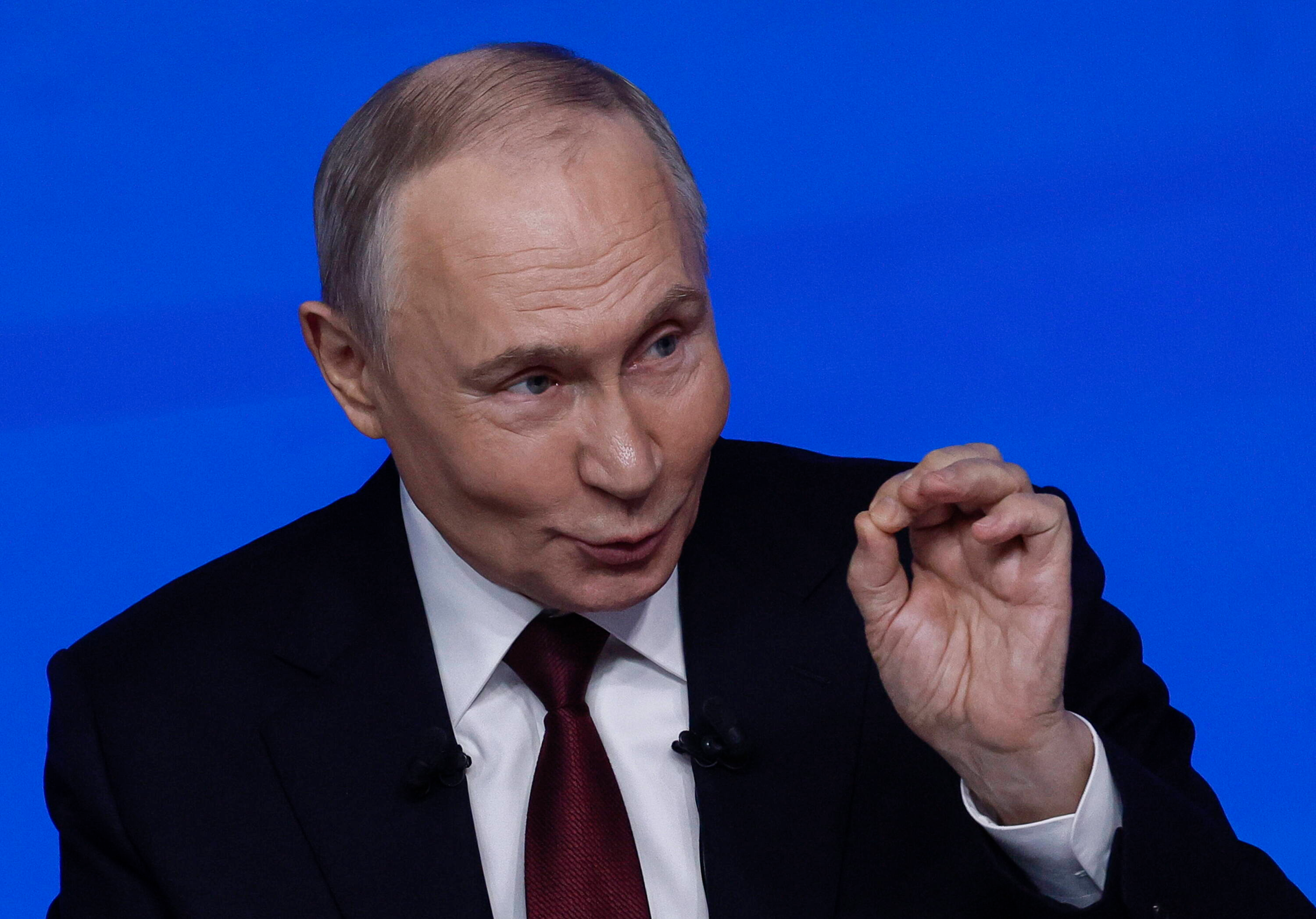 Putin 4,5 godziny w TV: Chwali spadek cen jaj i zaprzecza winie za wojnę