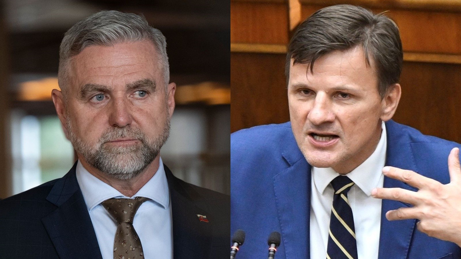 Tibor Gašpar a Andrej Hlina.