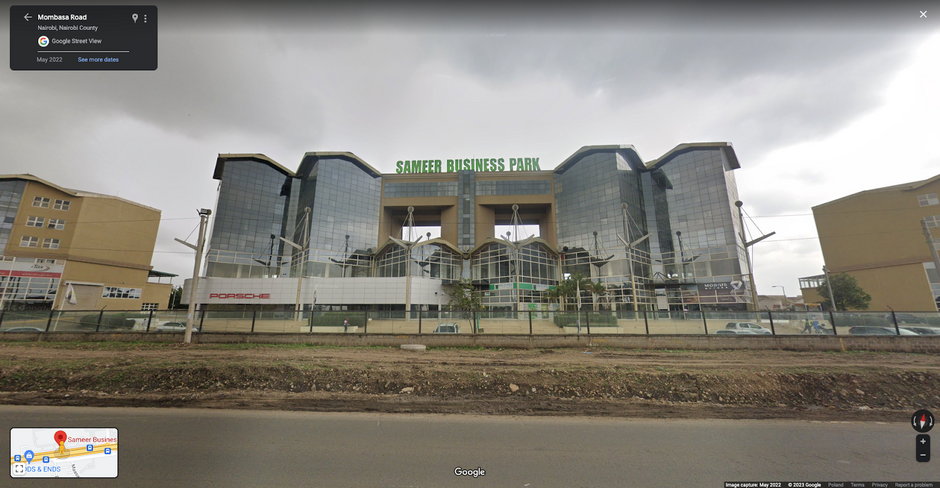 Sameer Business Park przy Mombasa Road w Nairobi stolicy Kenii. To tutaj, jak czytamy na stronie firmy Sama, miało odbywać się etykietowanie danych wykorzystanych do stworzenia ChatuGPT.