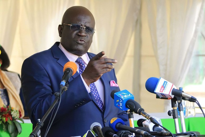 Former Education CS Professor George Magoha