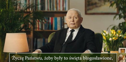 Kaczyński złożył życzenia na Wielkanoc. Nagrał film, w którym mówił o demokracji