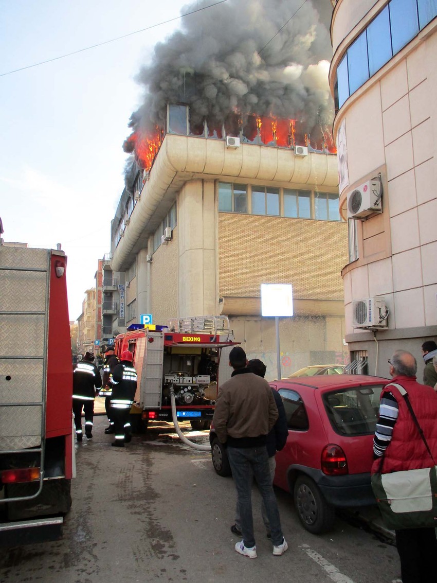 U požaru u zgradi Elektrodistribucije pričinjena šteta od 30 miliona dinara