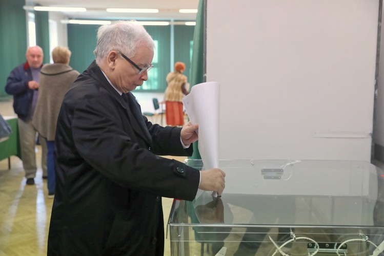 Wybory samorządowe 2018. Jarosław Kaczyński
