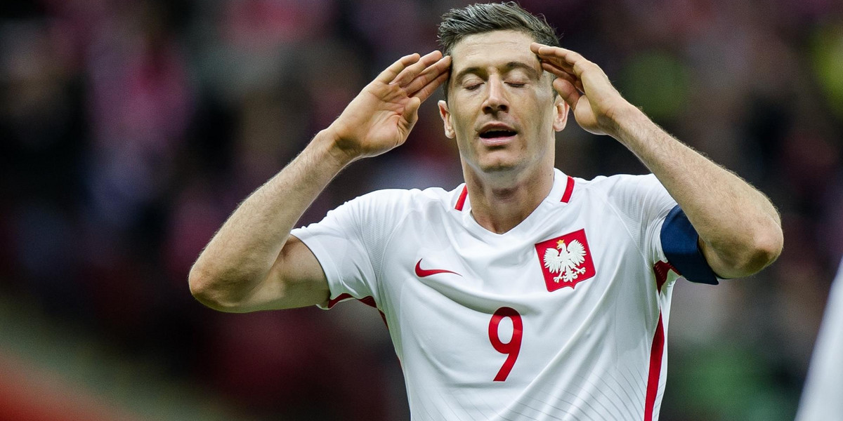 Robert Lewandowski nie jest zadowolony z gry reprezentacji