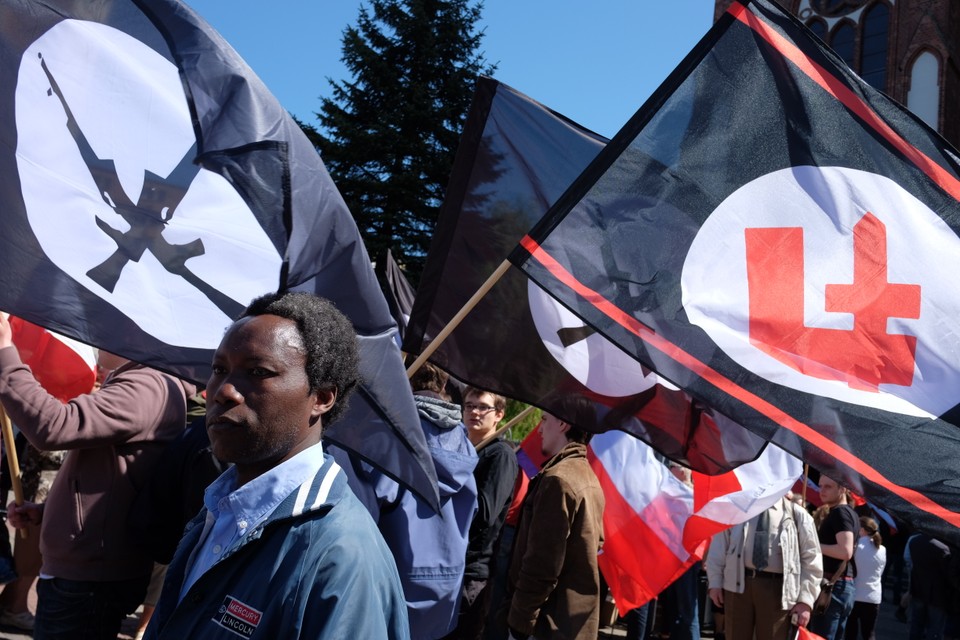 WARSZAWA MARSZ ODWAGI POLSKO NARODOWCY (uczestnicy marszu)