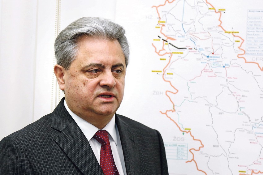 Miroljub Jevtić, direktor JP "Infrastrukture železnice Srbije"