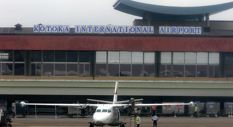 Kotoka International Airport staff withdraw services and demand removal of Managing Director