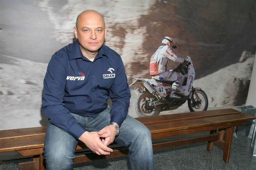 Motocyklista Orlen Team Jacek Czachor radzi sobie coraz lepiej na trasie Rajdu Dakar 2012