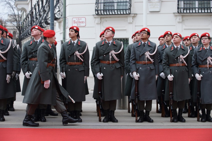 Počasna garda Austrija