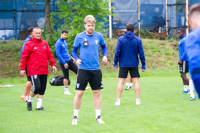 Dariusz Dzwigala. Pilka nozna Wisla Plock pierwszy trening. Plock 2018.07.17