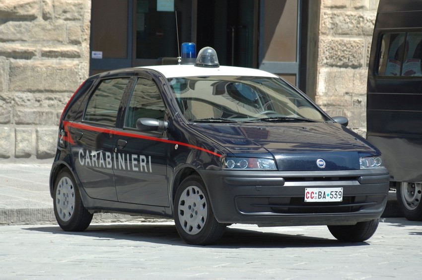 Italijanska policija -ilustracija